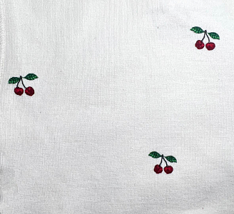 Комбинезон-слип для новорожденных базовый Konges Slojd "Cherry", пудровый